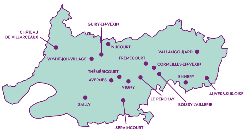 Carte Vexin 2025